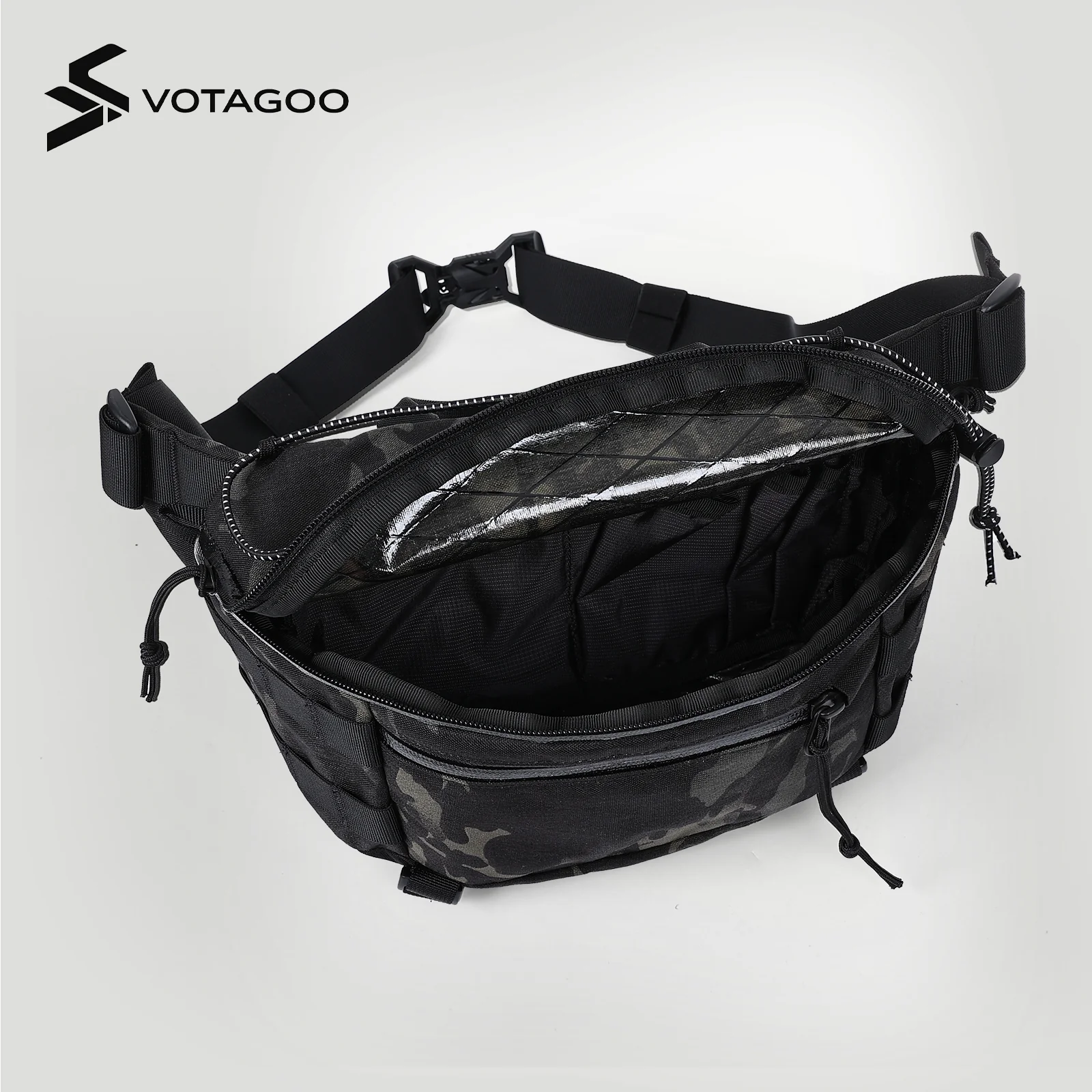 VOTAGOO® X-Pac Nylon Waist Bag Fanny Pack - Image 11