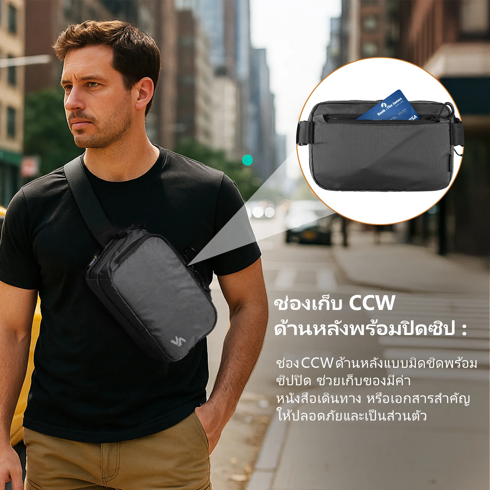 VOTAGOO® Concealed Carry Waist Bag - Image 11