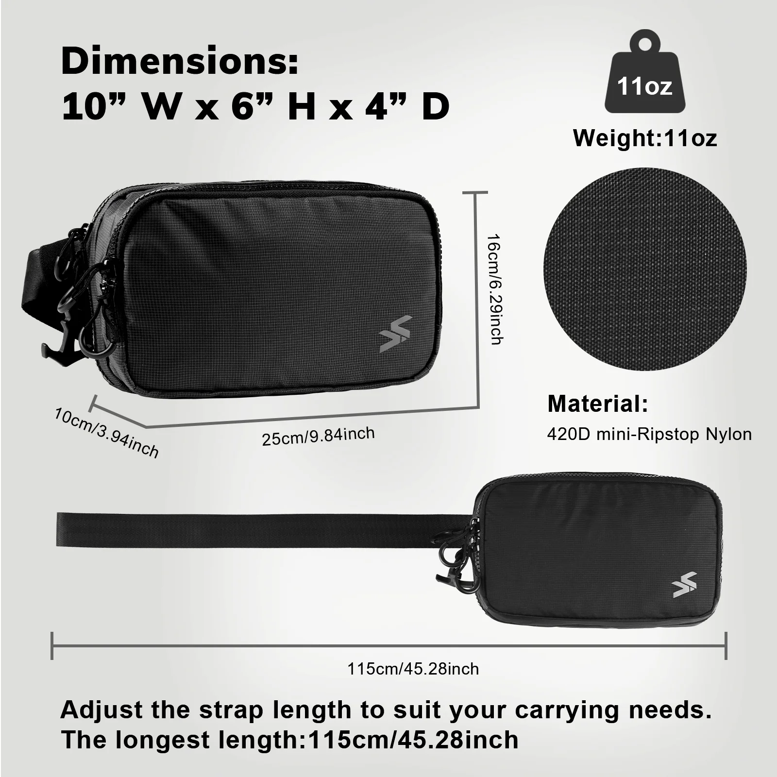 VOTAGOO® Concealed Carry Waist Bag - Image 13