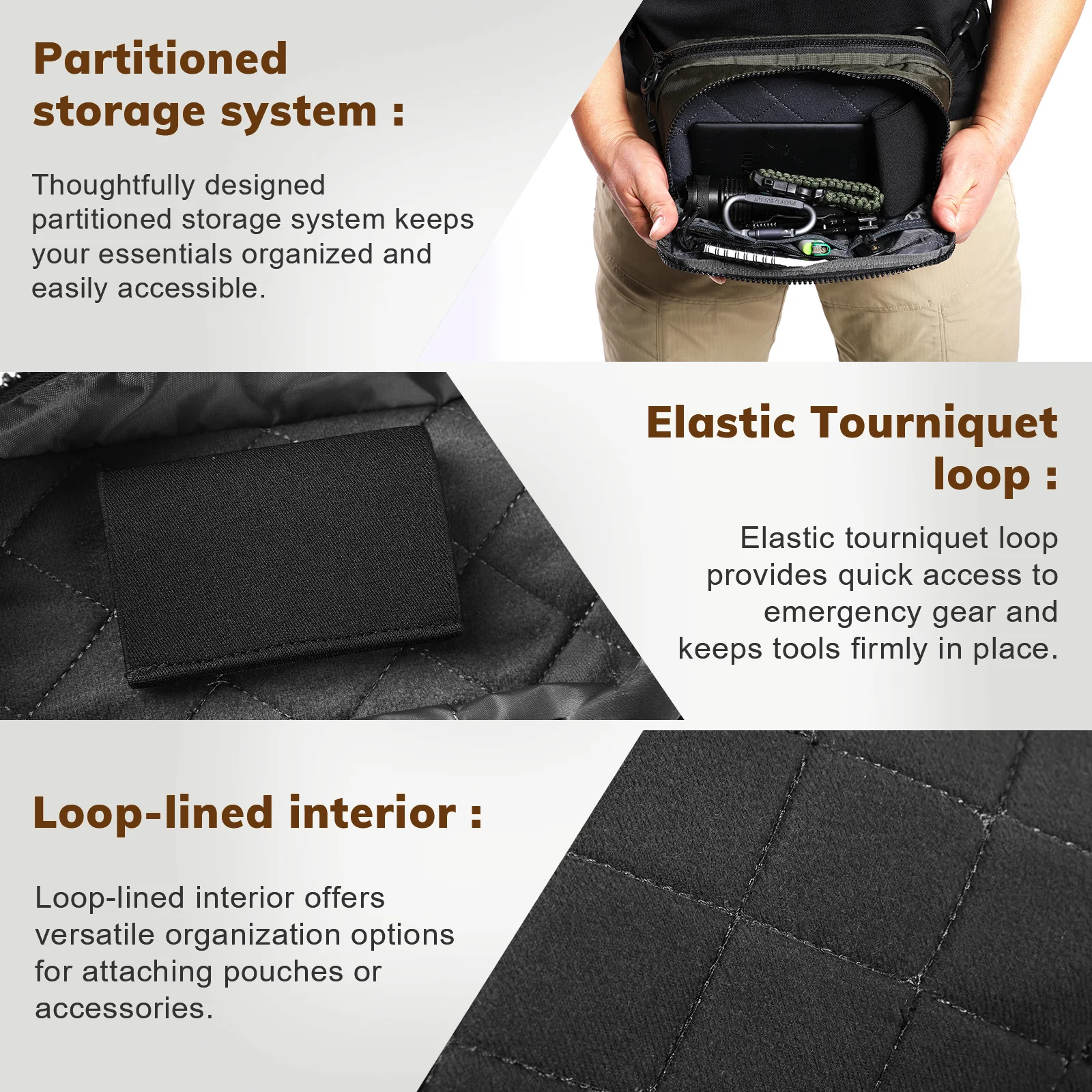 VOTAGOO® Concealed Carry Waist Bag - Image 16