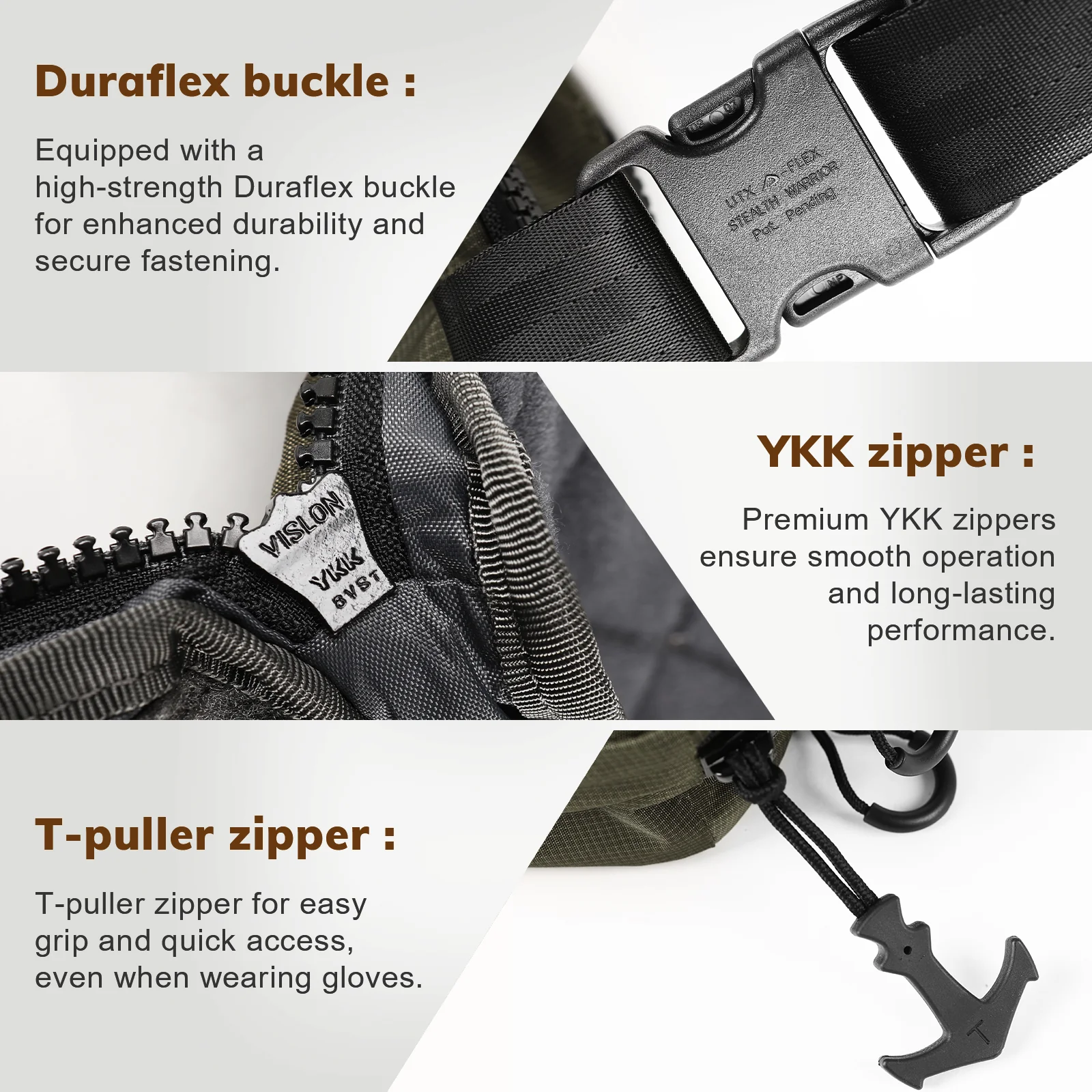 VOTAGOO® Concealed Carry Waist Bag - Image 17