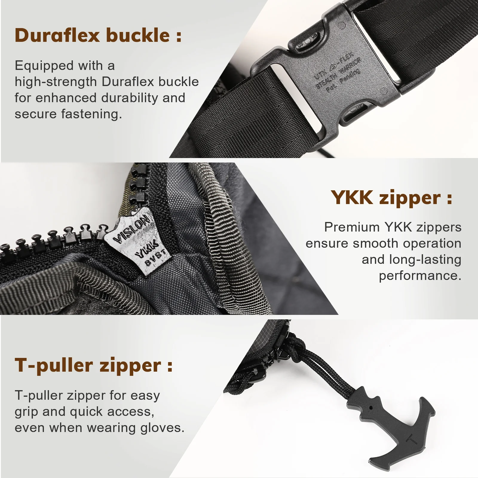 VOTAGOO® Concealed Carry Waist Bag - Image 3