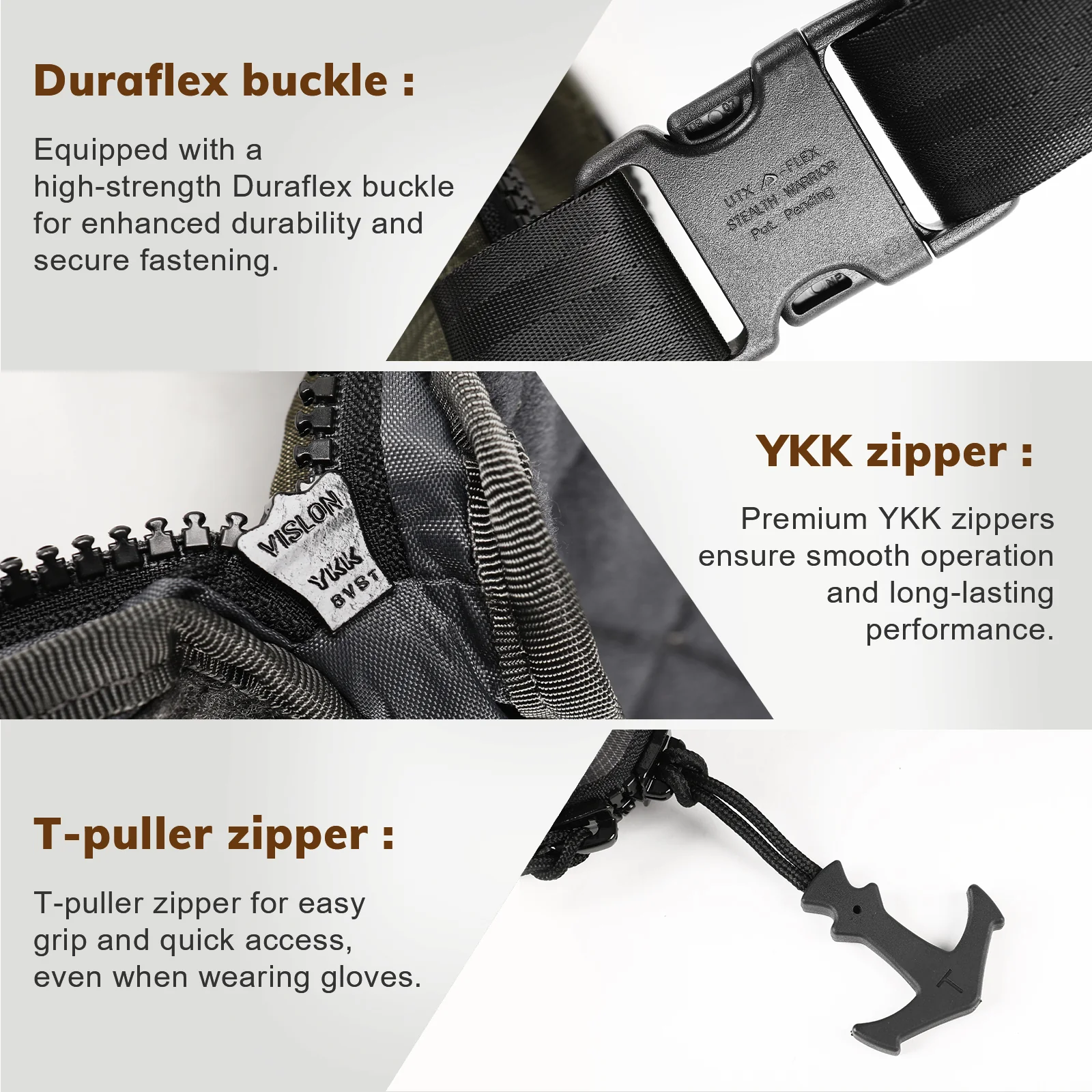 VOTAGOO® Concealed Carry Waist Bag - Image 8