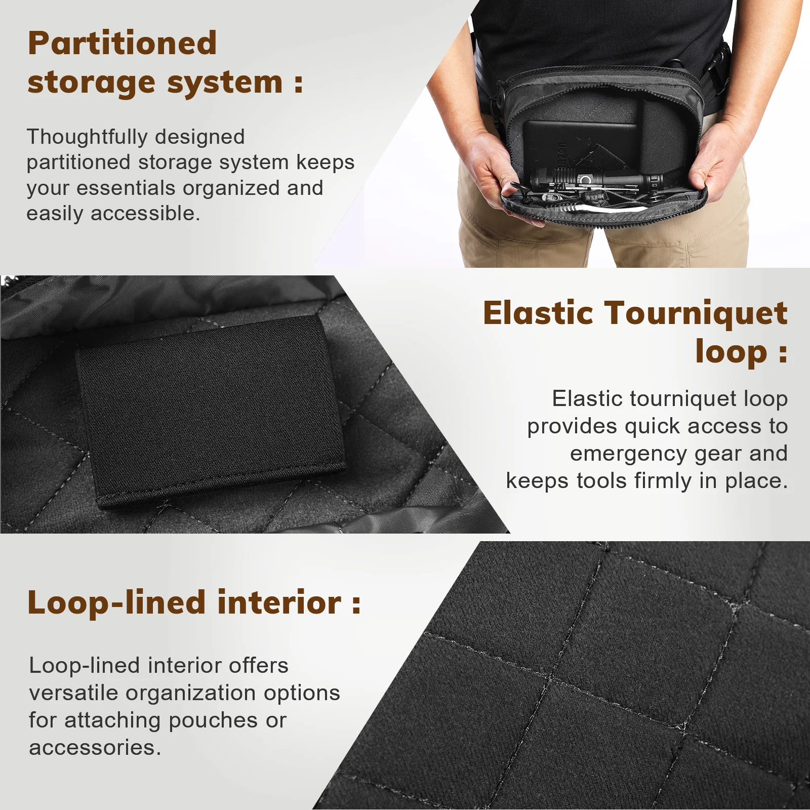 VOTAGOO® Concealed Carry Waist Bag - Image 9