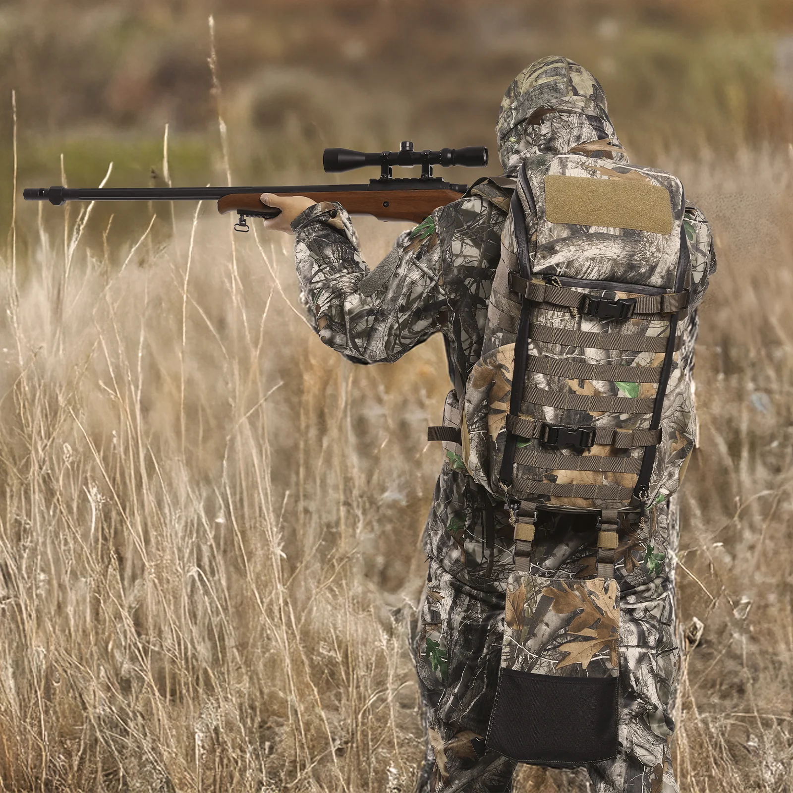 VOTAGOO® Hunting Backpack with Rifle/Bow Carry System - Image 13
