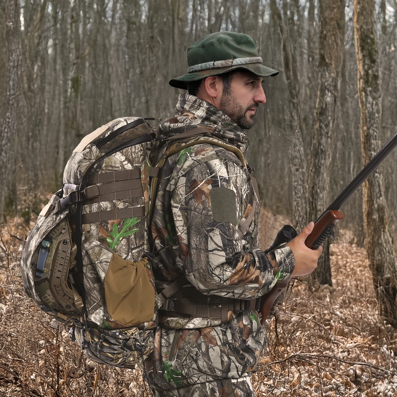 VOTAGOO® Hunting Backpack with Rifle/Bow Carry System - Image 14