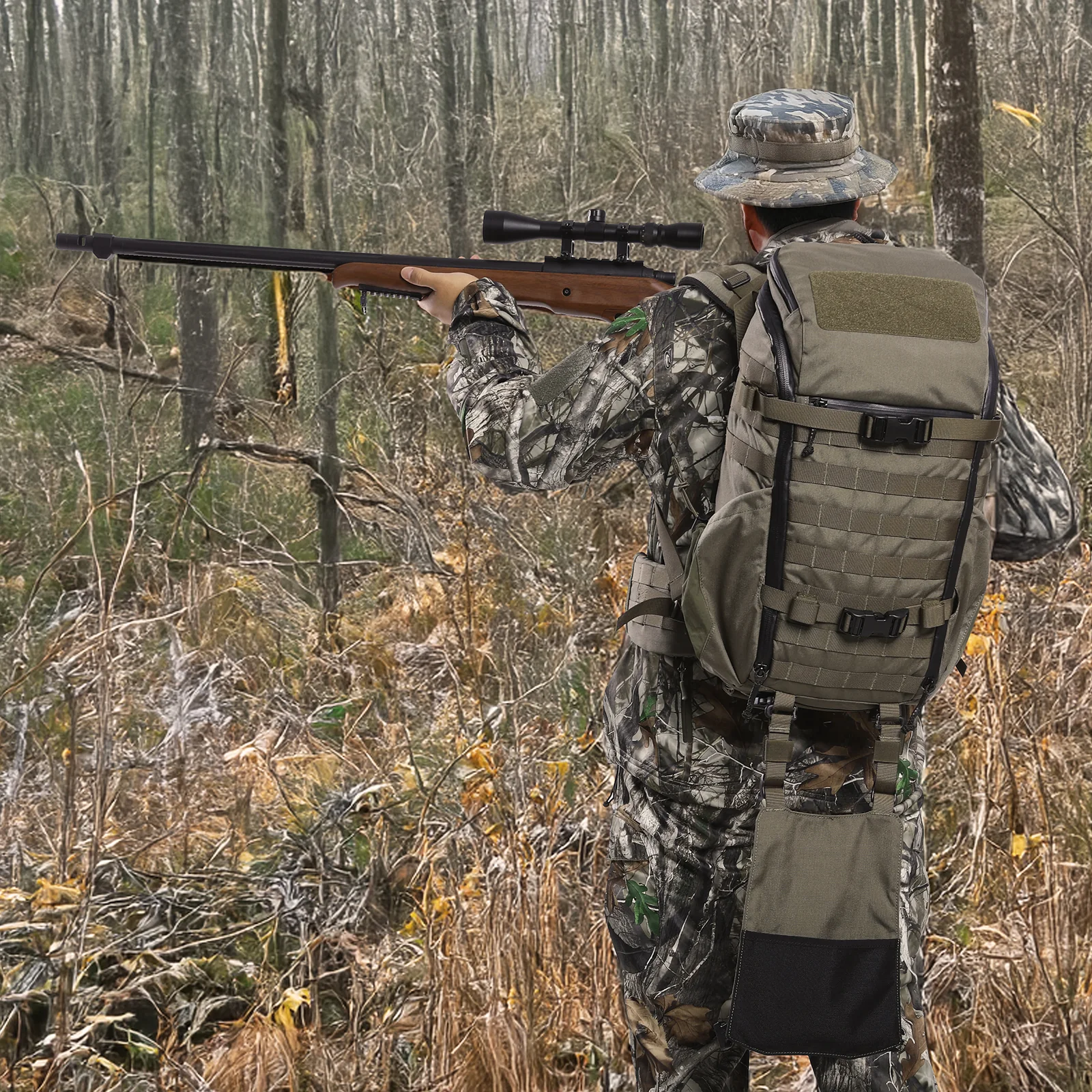 VOTAGOO® Hunting Backpack with Rifle/Bow Carry System - Image 7