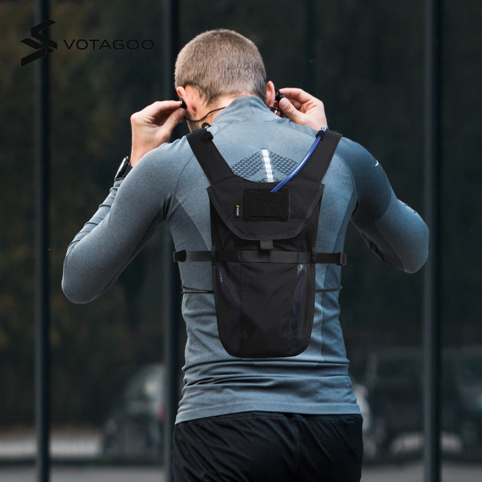 VOTAGOO® Lightweight Running Hydration Vest with 2L Water Bladder Bag - Image 8