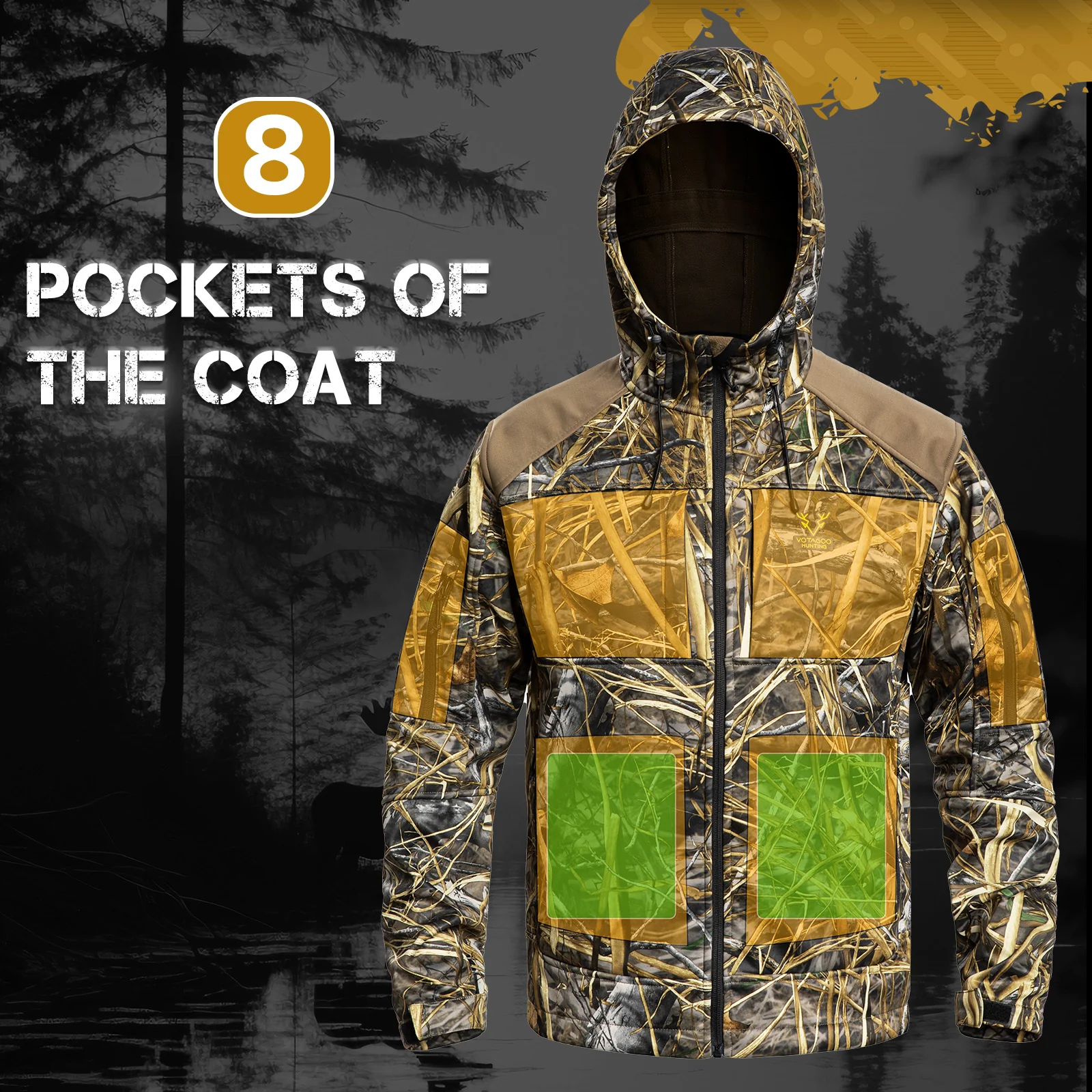 VOTAGOO® Quiet Hunting Jacket - Image 9
