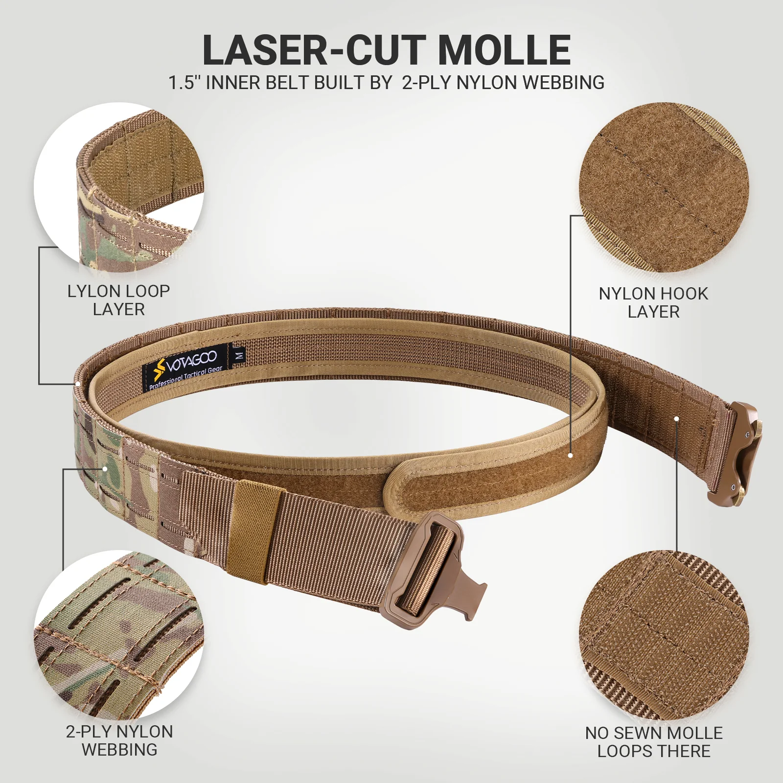 VOTAGOO® Tactical Battle Belt - Image 8